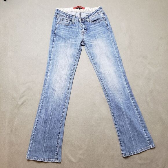 VINTAGE Embroidered Amor flare / bootcut jeans - Picture 2 of 16